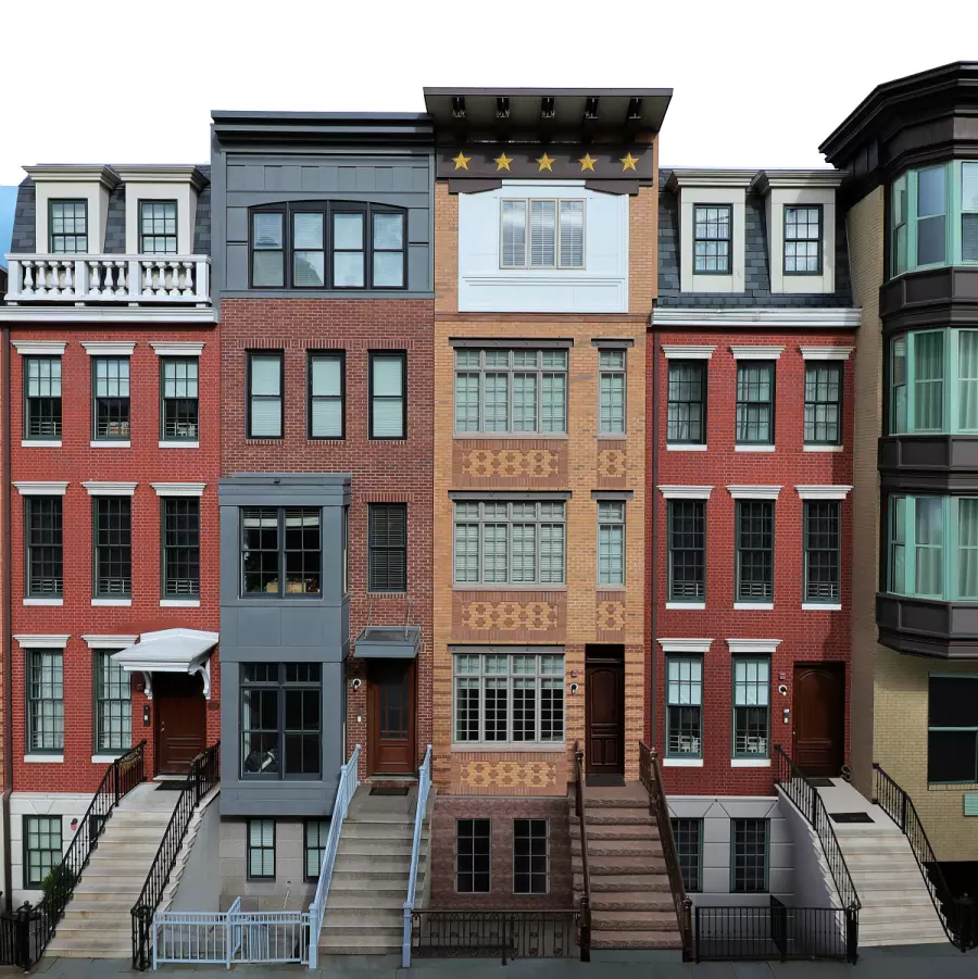 Brownstones Tidewater Street